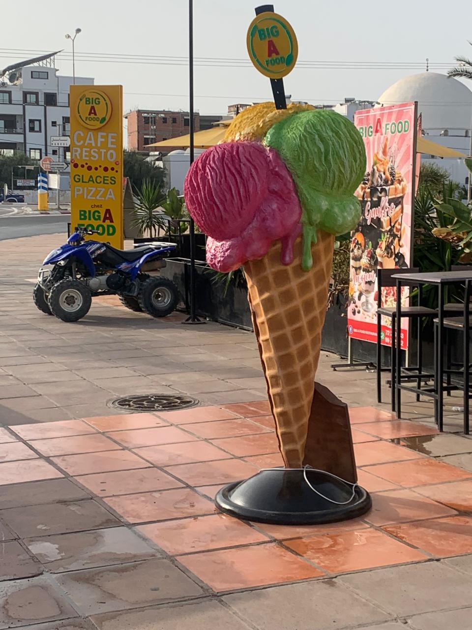 Boutique de glaces - Projet créatif de MAGO Signature